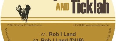 Rob Symeonn and Ticklah “Rob I Land” 12″